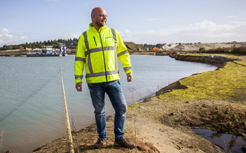 Zandleiding die Sellingerbeetse verlost van zware transporten, wordt in 2024 in gebruik genomen